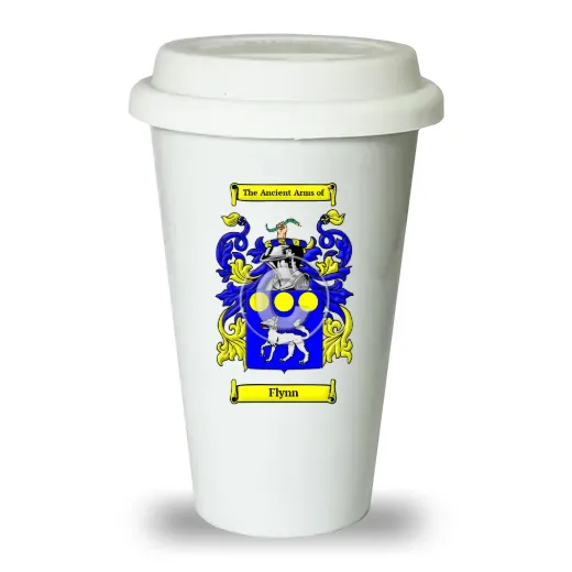 Flynn Ceramic Tumbler with Lid