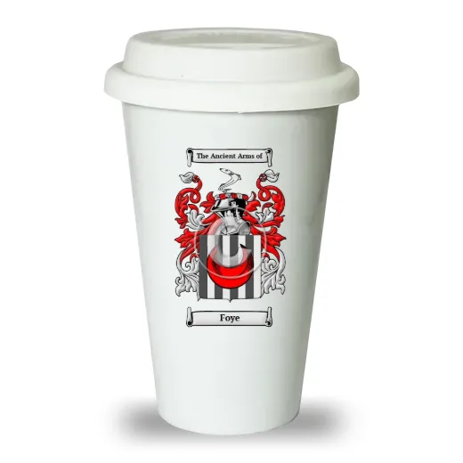 Foye Ceramic Tumbler with Lid