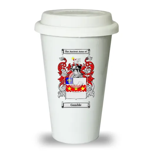 Gumble Ceramic Tumbler with Lid