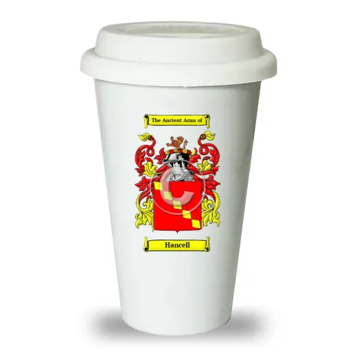 Hancell Ceramic Tumbler with Lid