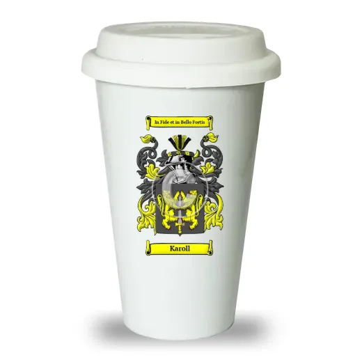 Karoll Ceramic Tumbler with Lid