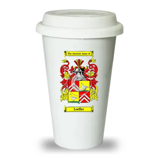 Loefler Ceramic Tumbler with Lid