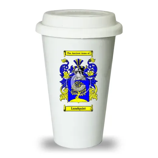 Lundquist Ceramic Tumbler with Lid