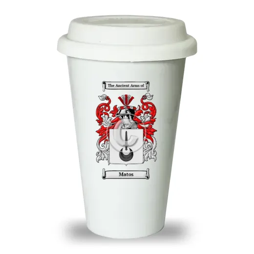 Matos Ceramic Tumbler with Lid