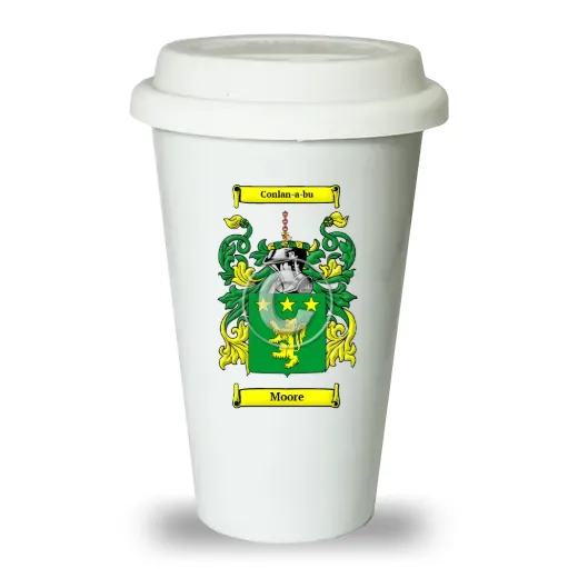 Moore Ceramic Tumbler with Lid