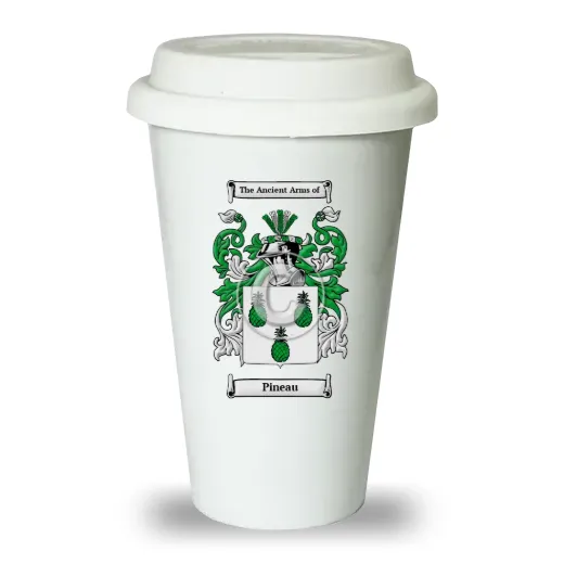 Pineau Ceramic Tumbler with Lid