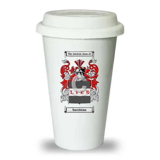 Sacristan Ceramic Tumbler with Lid