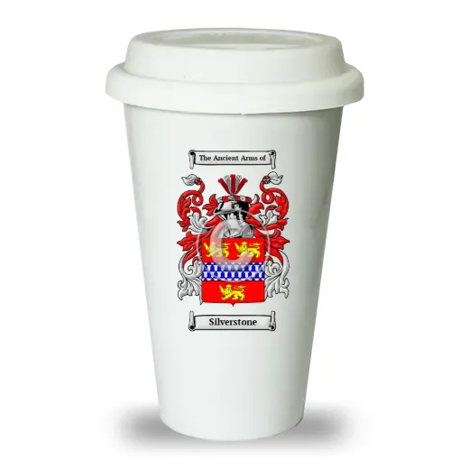 Silverstone Ceramic Tumbler with Lid