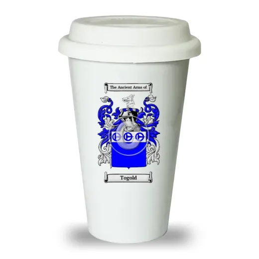 Togold Ceramic Tumbler with Lid