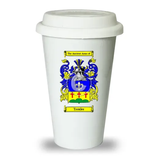 Troxler Ceramic Tumbler with Lid