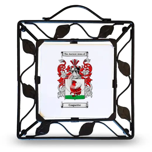 Coquette Metal Trivet