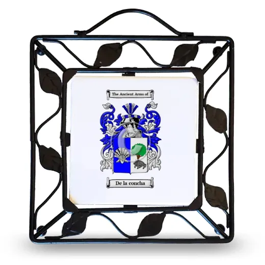 De la concha Metal Trivet