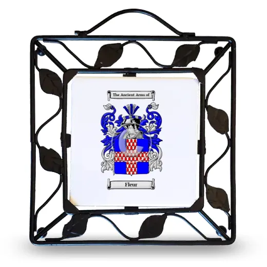 Fleur Metal Trivet