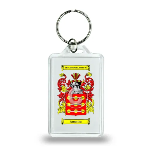 America Keychain