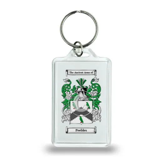 Peebles Keychain
