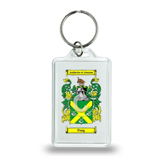 Poag Keychain