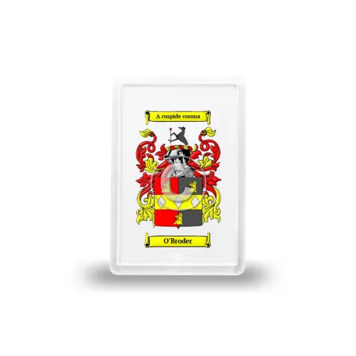 O'Broder Coat of Arms Magnet