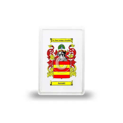 Accott Coat of Arms Magnet