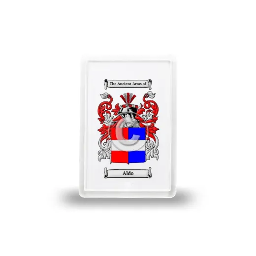 Aldo Coat of Arms Magnet