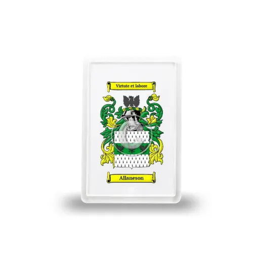 Allaneson Coat of Arms Magnet