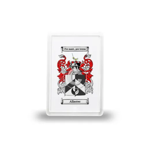 Allaster Coat of Arms Magnet