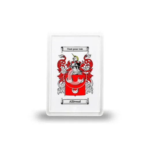 Allivend Coat of Arms Magnet