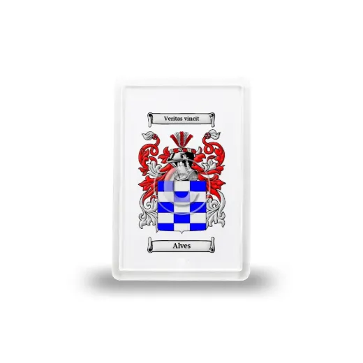 Alves Coat of Arms Magnet
