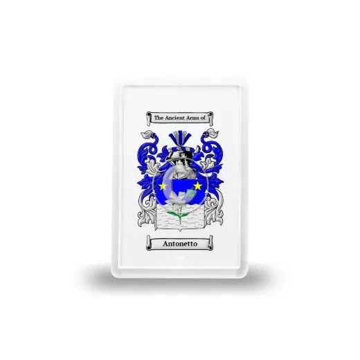 Antonetto Coat of Arms Magnet