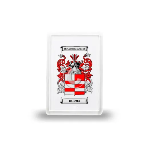 Balletto Coat of Arms Magnet