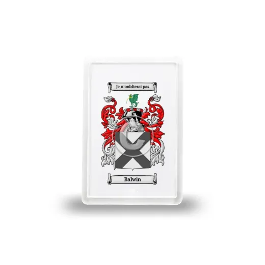 Balwin Coat of Arms Magnet