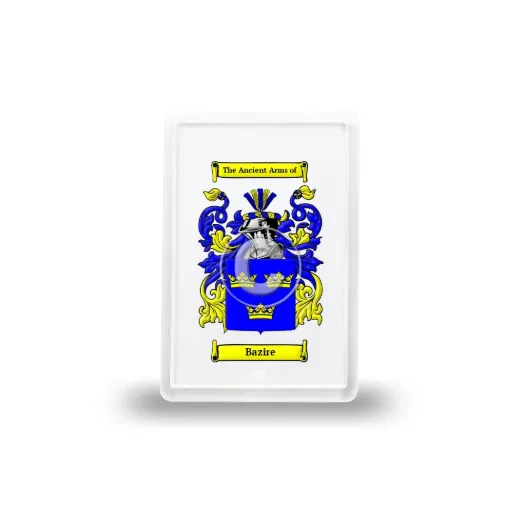 Bazire Coat of Arms Magnet