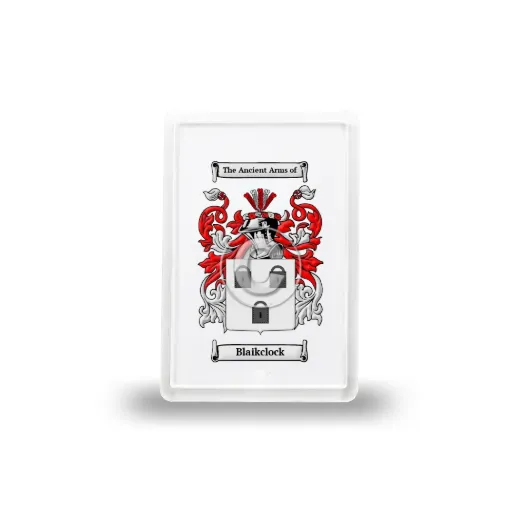 Blaikclock Coat of Arms Magnet