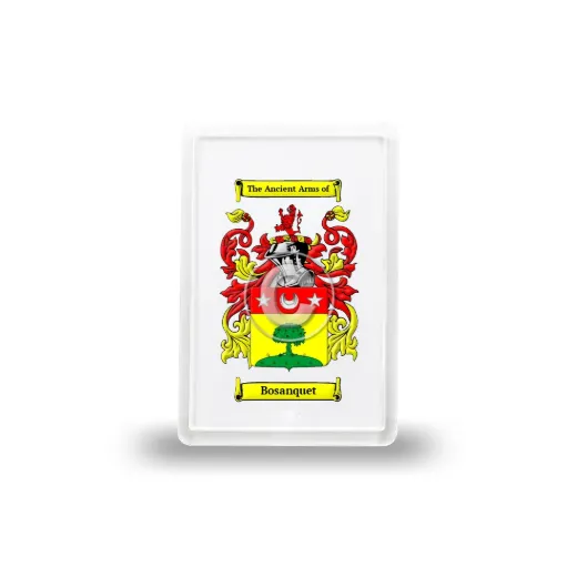 Bosanquet Coat of Arms Magnet