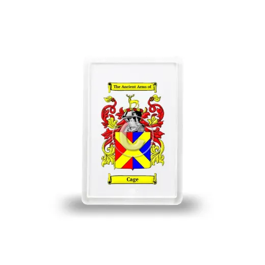Cage Coat of Arms Magnet