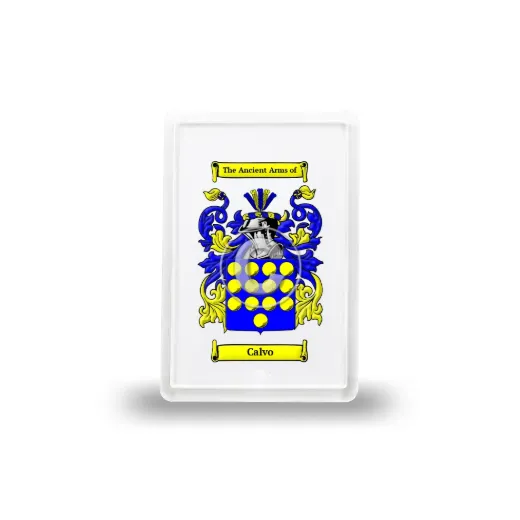 Calvo Coat of Arms Magnet