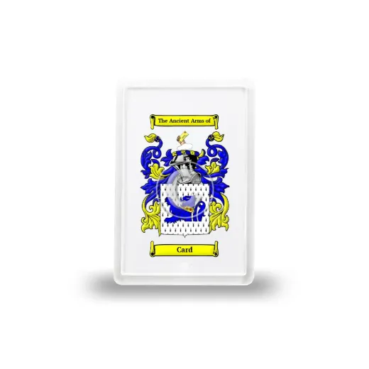 Card Coat of Arms Magnet