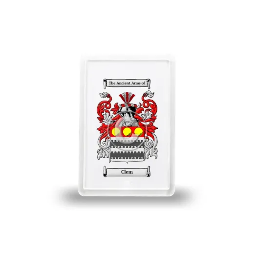 Clem Coat of Arms Magnet