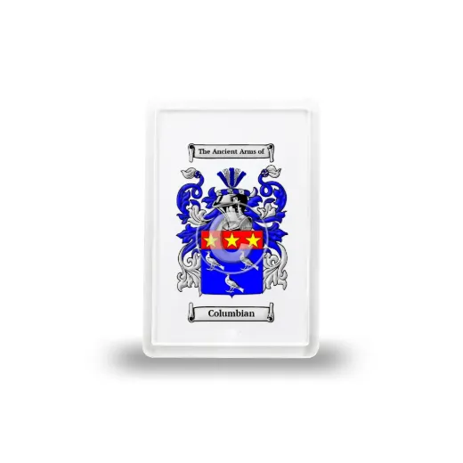 Columbian Coat of Arms Magnet