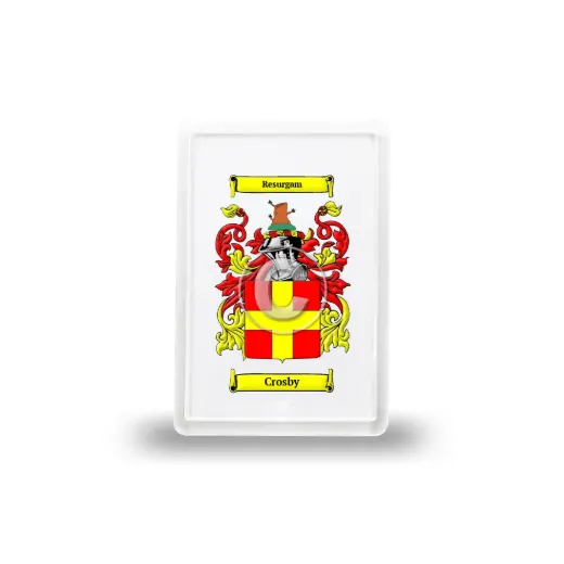 Crosby Coat of Arms Magnet