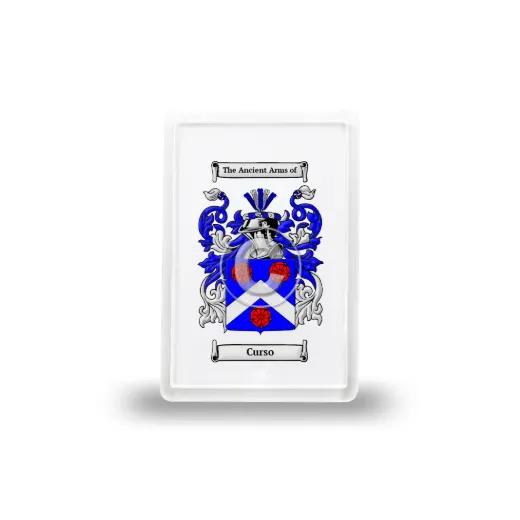 Curso Coat of Arms Magnet