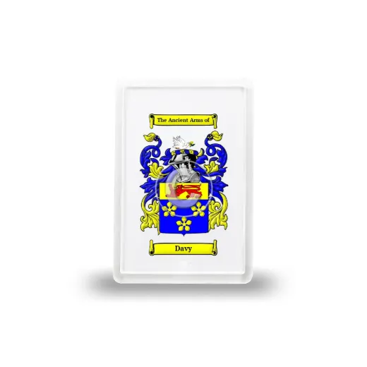 Davy Coat of Arms Magnet