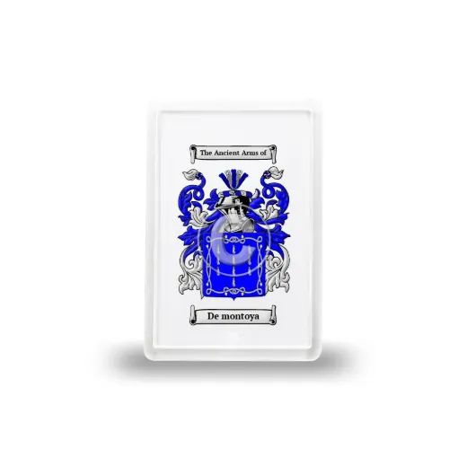 De montoya Coat of Arms Magnet