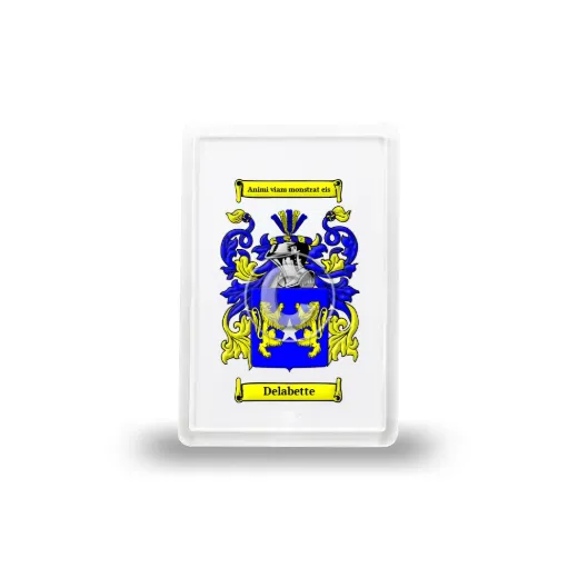 Delabette Coat of Arms Magnet