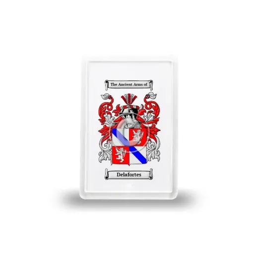 Delafortes Coat of Arms Magnet