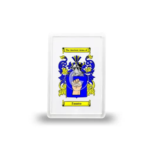 Fausto Coat of Arms Magnet