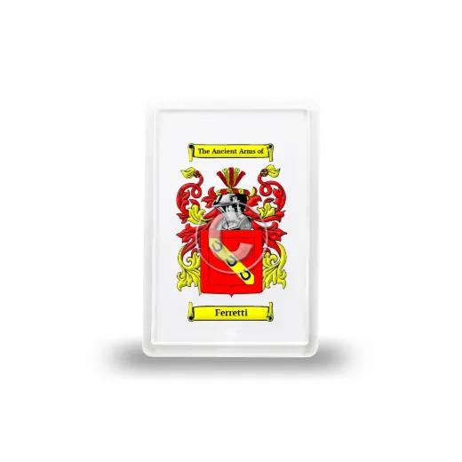 Ferretti Coat of Arms Magnet