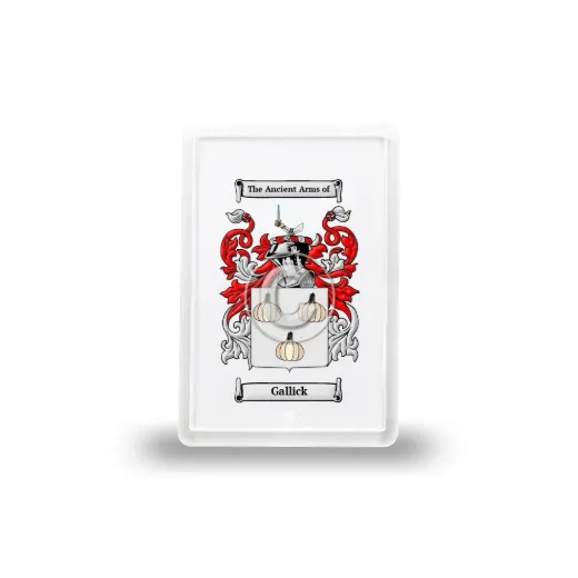 Gallick Coat of Arms Magnet