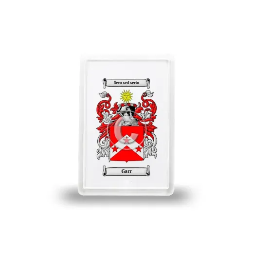 Garr Coat of Arms Magnet