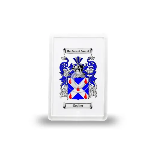 Gopher Coat of Arms Magnet