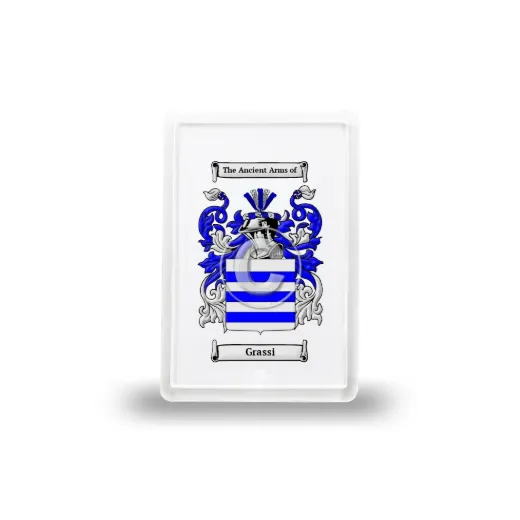 Grassi Coat of Arms Magnet